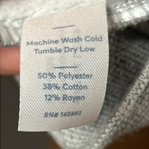 Marine layer sweatshirt crewneck Md mens AFFIRMER motivational Gray team player - Picture 8 of 11